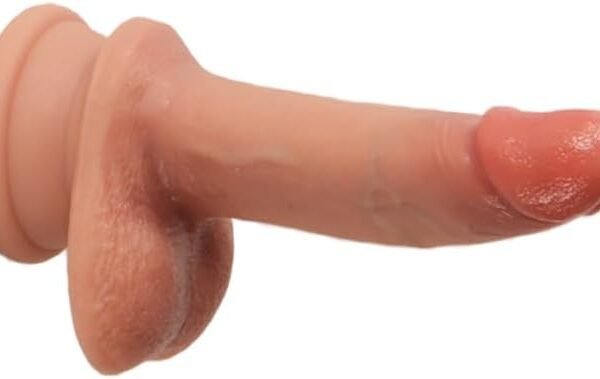 3 Inch Small Thin Dildo for Beginners: Realistic, Mini, Dual Density, Non Porous Silicone, with Strong Suction Cup   Ideal Adult Penis Toy for Women, Gay, and Couples      No 31