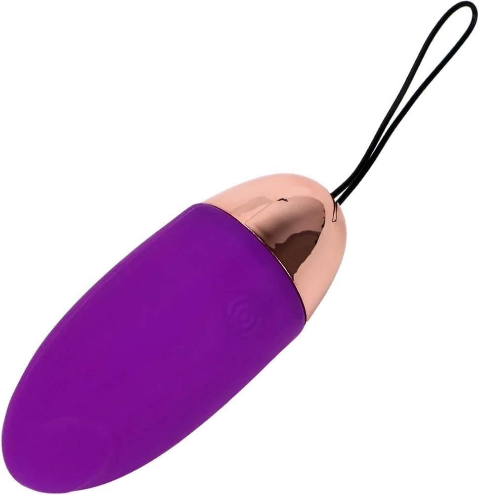 Vibrator, Adult Vibrating Egg, 10 Speed Vibrator, G Spot Masturbator, Vibrating Egg, Female Masturbation Sex Machine, Female Sex Toy (Purple)