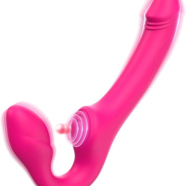 Wearable Viboators for Woman, 7 5" Lifelike Dilbo with Adjustable Waist and Thigh Y921