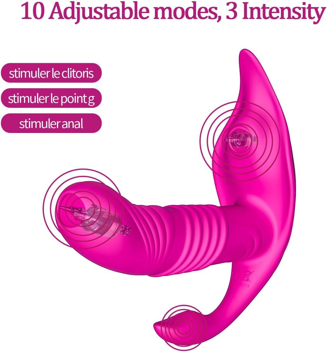 2026 New Powerful 10 Modes Adult Toy for Women Today Silent Rabbit Ears Pleasure Toy Set Thrusting Games for Men and Women Machine Realistic Handheld Woman Base Machine 26L3j13J19 Image 2