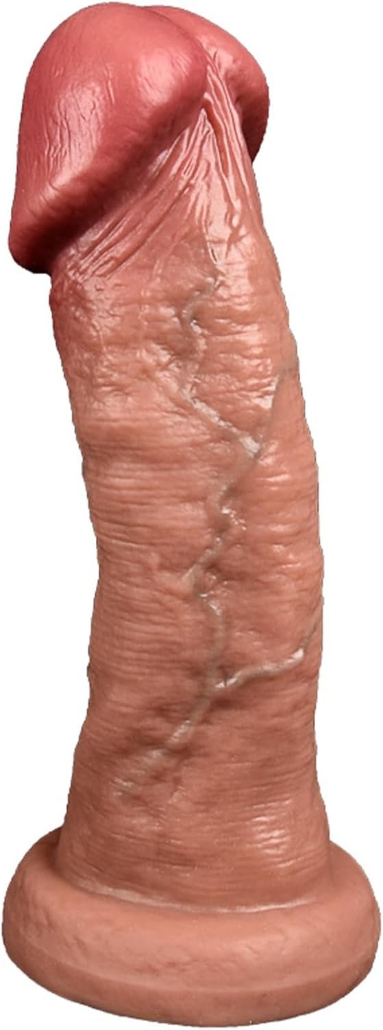 10 23" Silicone Realistic Dildo with Large Rounded Glans, Huge Thick Dildos Anal Plug with Strong Suction Cup, Butt Plugs Sex Toys for Men Women Clitoral Vaginal and Anal Stimulation(M)