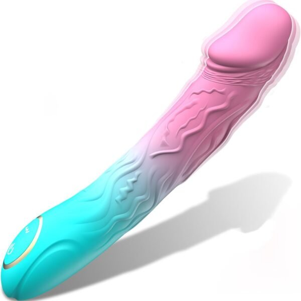 Rabbit Ears Pleasure Toy Automatic Control Adult Toy for Women 8 Inch Realistic Silicone Dick with Strong Suction Cup for Hands Free Play   Soft Sensory Accessories Portable Gifts