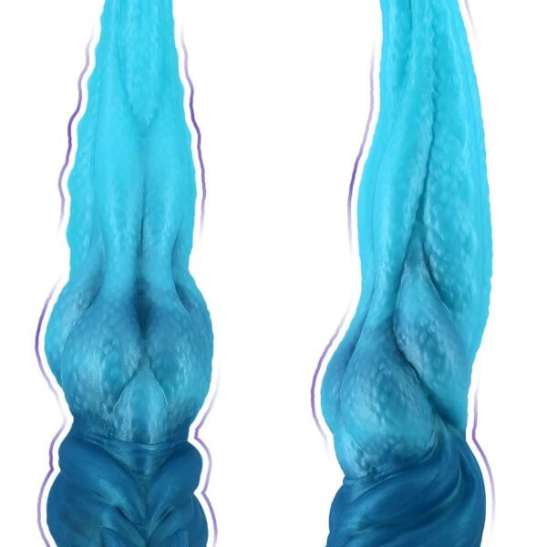 Horse Dildo 13 4'' Super Long Monster Dildo Sex Toy with Knot and Suction Cup, Giant Fantasy Silicone Dragon Dildos Anal Plug Sex Toys for Women and Men